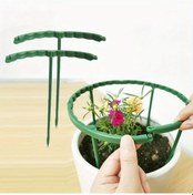 Resim Hightower Yeşil 4 Adet Ayarlanabilir Bahçe Bitkiliği Sehpası - Saksı Bitkileri İçin Dayanıklı İç Ve Dış Mekan 