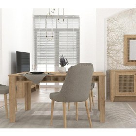 Resim Dekorister Madura Yemek Masası Safir - Hazeran 