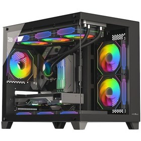 Resim Paxteks James Donkey Stark S700 650W Siyah Gaming Kasa 