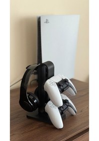 Resim Konsol Controller Ve Kulaklık Standı-gamepad Standı-ps5 Controlle 
