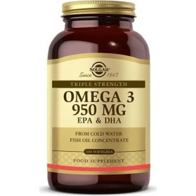 Resim Omega 3 950 Mg 100 Softgels Balık Yağı 
