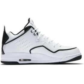 Resim Nike Air Jordan Courtside 23 'white Black' Leather Sneaker Erkek Deri Basketbol Ayakkabısı Limited Edition AR1000-100 AR1000-100 