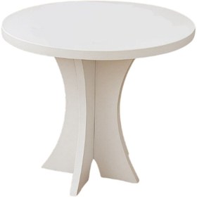 Resim ARS TAŞ Fiskos Yuvarlak Sehpa MDF 