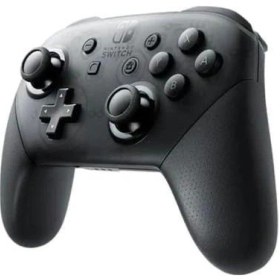 Resim Nintendo Switch 1 Ve 2 Uyumlu Pro Controller - Black 