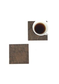 Resim Bardak Altlığı Model -54 Kahverengi 