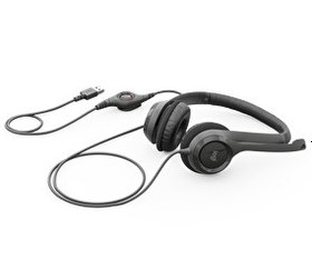 Resim Logitech H390 Kablolu Usb Headset 981-000406 