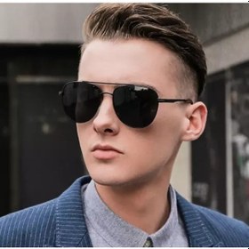 Resim Polarize Erkek Güneş Gözlüğü Damla Model Siyah 