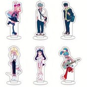 Resim 2D Düz - 1 adet Anime Karakter Akrilik Standee - Ev ve Ofis için çift taraflı, canlı masaüstü dekorasyonu, Noel, Sevgililer Günü, Paskalya, Şükran Günü, St. Patrick's Günü için ideal hediye, Anime Aksesuarları 