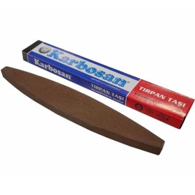 Resim KARBOSAN Tırpan Bileme Taşı 222x13x35mm Balta Orak Nacak Bileme 