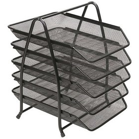 Resim Evrak Rafı Metal 5 Katlı 420g Siyah 