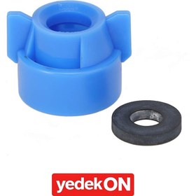 Resim AGCO Hızlı Bağlantı TeeJet Kapağı, Mavi, Evrensel Uyumlu - Massey Ferguson / Fendt / Valtra | ACP0484680 