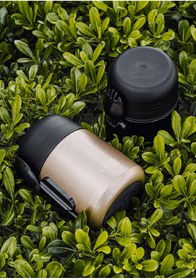 Resim Lines Copper Go Isı Korumalı Paslanmaz Çelik Siyah Yemek Termosu – Sızdırmaz Çelik Termos 