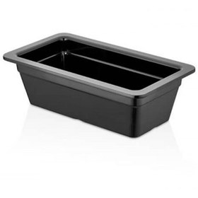 Resim Külsan Thermoset GN 1/3-100 mm Gastronorm Küvet, 2.9 L, Siyah 