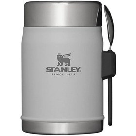 Resim Stanley Klasik Paslanmaz 0,40 Lt Kaşıklı Çelik Yemek Termosu Beyaz 