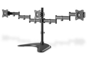 Resim Assmann DA-90402 3 x 13 - 27 inch 3x8Kg Masaüstü 3 Monitör Destekli Monitör Kolu 