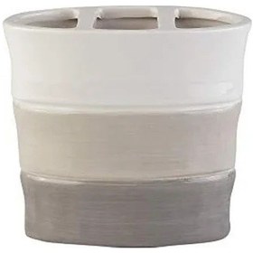 Resim Diş Fırçalık - Kullanışlı Banyo Aksesuarı Açık Ahşap 