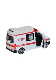 Resim 588A 8112 Vardem. Sesli Işıklı Çek Bırak Ambulans 1:30 