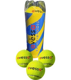 Resim Avessa Tt-600 3'lü Kutu Tenis Topu 