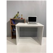 Resim Bicabin Bicabin Casablanca Raflı Çalışma Masası (Barok/Beyaz) 