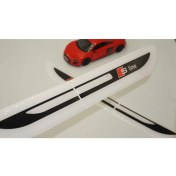 Resim DK Tuning Audi Q2 S Line Logo Yan Çamurluk 3m 3D Damla Silikon Yeni Nesil Logo Amblem 