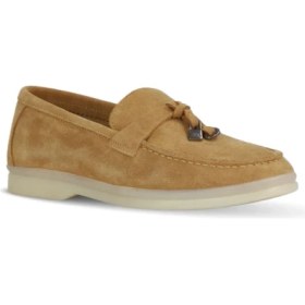 Resim Bueno Shoes Camel Süet Kadın Günlük Ayakkabı 05WS101 05WS101 