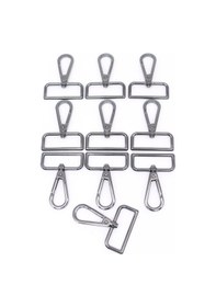 Resim Çanta Askı Kancası Aksesuar 4 Cm 10 Adet Siyah 