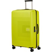 Resim American Touriester Aerostep-Spinner Yeşil 77/28 Büyük Boy Valiz 