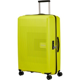 Resim American Touriester Aerostep-Spinner Yeşil 77/28 Büyük Boy Valiz 