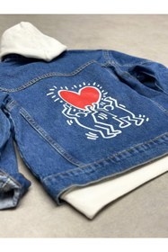 Resim Argün kidss Unisex Model Denim Kot Ceket 