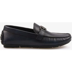 Resim Mocassini Deri Tokalı Erkek Loafer M584 