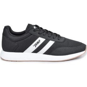 Resim Jump 26396 Siyah - Beyaz Erkek Sneaker Günlük Spor Ayakkabı 