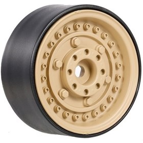 Resim Novahub 1.9 İnç Metal Jant Seti - Trx4 Gen8 Mst İçin 2'li Paket Altın Renk Rc Tırmanma Araçları 