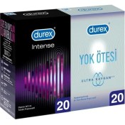 Resim Durex Intense 20’Li + Durex Yok Ötesi Ultra 20’Li Prezervatif Avantaj Paketi 