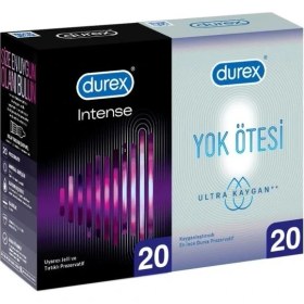 Resim Durex Intense 20’Li + Durex Yok Ötesi Ultra 20’Li Prezervatif Avantaj Paketi 