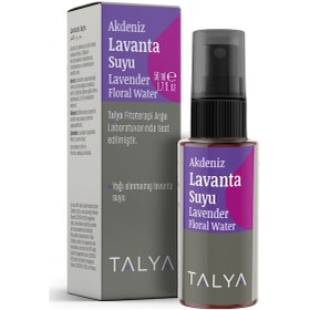 Resim Talya Akdeniz Lavanta Suyu %100 Saf Doğal ve Katıksız Sprey Şişe Ferahlatıcı Etkili Tonik 50 ML 