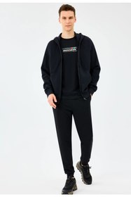 Resim Skechers S2610014 M Essential Full Zip Hoodie Sweatshirt Erkek Kapüşonlu Sweatshirt 