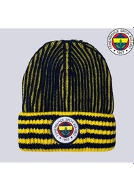 Resim Fenerbahçe S.k. 25/26 Sezon 6 Renk Logolu Unisex Bere Lacivert 