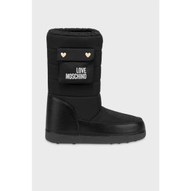 Resim Love Moschino Logolu Kapitone Cep Detaylı Kar Botu Bayan Kar Botu JA24452G0NISL000 
