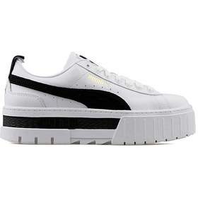Resim Puma Mayze Lth Wn S Kadın Günlük Ayakkabı 38198301 Beyaz (522071106) 