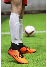 Resim Lig Simav Turuncu Çim Boğazlı Halı Saha Erkek Futbol Ayakkabı 001 