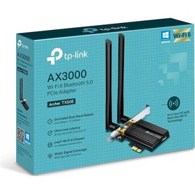 Resim Tp-Link Archer TX50E AX3000 Wıfı-6 Pcı Express Adaptör 