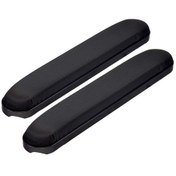 Resim 14 'tekerlekli Sandalyeler İçin Uzun Kol Yavru Pedi 2 Set Rahat Tasarım Premium Siyah Naylon Pedler 