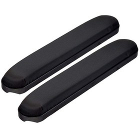 Resim 14 'tekerlekli Sandalyeler İçin Uzun Kol Yavru Pedi 2 Set Rahat Tasarım Premium Siyah Naylon Pedler 