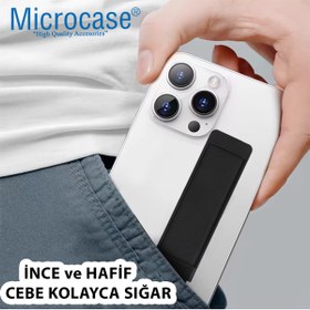 Resim Microcase Telefonlar İçin Standlı ve Askılıklı El Parmak Tutucu-AL4939 