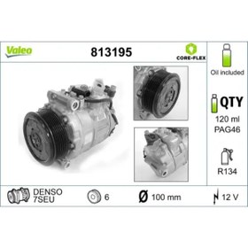 Resim Valeo KLIMA KOMPRESORU W203 0007 CL203 0208 C209 0209 A209 0310 W211 0208 W163 9903 VITO W639 03 