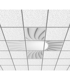 Resim Gök Panel 60 x 60 LED Panel Aydınlatma Desenli 3x3 5'li Grup Özel Seri 46511449SA 