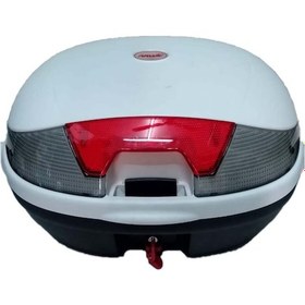 Resim ARWİÇ CV-46 LT MOTORSİKLET ARKA ÇANTASI BEYAZ 