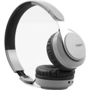 Resim Snopy SN-34BT Cosy Mobil Telefon Uyumlu Kablosuz Mikrofonlu Kulak Üstü Gri Bluetooth Kulaklık Teşhir 