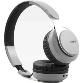 Resim Snopy SN-34BT Cosy Mobil Telefon Uyumlu Kablosuz Mikrofonlu Kulak Üstü Gri Bluetooth Kulaklık Teşhir 
