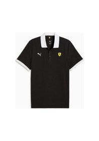 Resim Puma Scuderia Ferrari Erkek Siyah Polo Tişört 634248-01 Siyah 